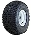 Marathon 13x6.50-6" Pneumatic (Air Filled) Lawnmower Tire on Wheel, 3" Hub, 3/4" Bearings