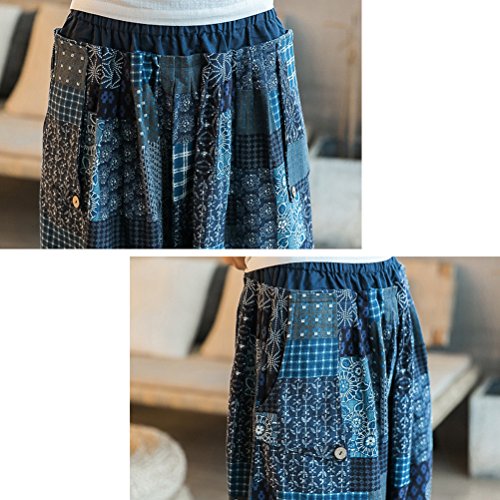 Best Zhuhaitf Pantalones Bombachos Hombre Y Mujer Ropa Hippie