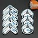 24 Packs Baby Safety Edge Corner Guards Edge Safety Bumpers with 3M Adhesive (L Shaped & Ball Shaped)