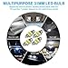 NAKOBO 31mm Festoon Led Bulbs 6000K White Light 6-SMD 5730 Chipsets Canbus Error Free for 3175 DE3175 DE3021 3022 3021 Dome License Plate Door Lights (pack of 4)