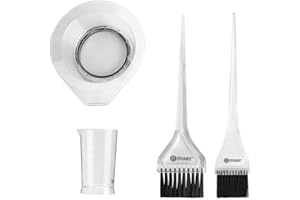 GENERIC STYLANCE 4pc Professional Salon Hair Dye Kit - Bleaching, Dyeing, Mixing Bowl, Measuring Cup, Coloring Tools for DIY Salon