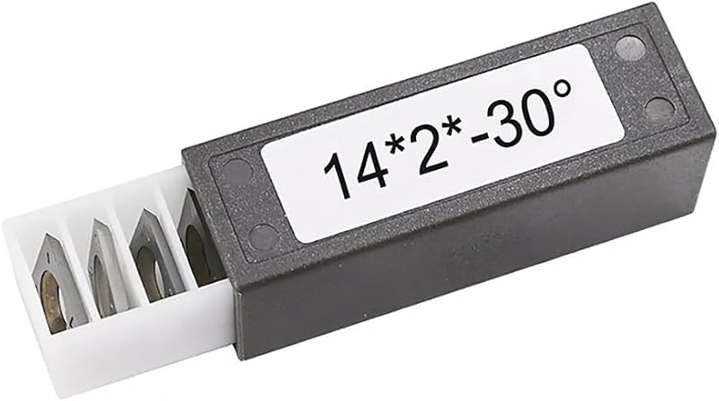 ZYWUOY Carbide Inserts 14x14mm Square 4-Edge Cutters Set of 10 for Lathes