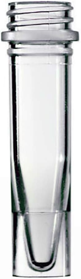 1.5ml Screw Cap Tubes, Skirted, Screw Cap Assembled, Sterile, 10 Bags of 50 Tubes/Unit