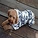 Puggy Clothes,Haoricu autumn Stylish Pet Dog Warm Clothes Puppy Jumpsuit Hoodie Coat Doggy Apparel Hoodies Costume Apparel (XXL (M, Gray)