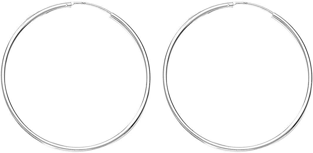 Ananth Jewels925 Sterling-silver Hoop Earrings for Women
