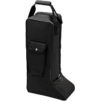 Waterproof Oxford Boot Bag For Travel - Storage & Carry Bag For Cowboy Boots, Riding Boots, Snow Boots With Outer Pocket