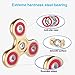 DODOTECH Anti-Anxiety Premium Quality EDC Fidget Spinner High Speed Hand Spinner Toys for Kids & Adults Stress Reducer Relieves ADHD Anxiety and Boredom Steel Ball Bearing - Gold