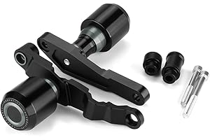 Modeer Motorcycle Frame Sliders Compatible with Hon&da CB650R / E-Clutch 2024 2025 | CBR650R / E-Clutch 2024 2025 Falling Protector Crash pads cb cbr 650 r Accessories (titanium)