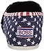 BOBS from Skechers Women's Plush Summer Sunset Flat, Navy Little Stars, 8.5 M US