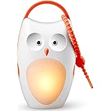 SOAIY White Noise Machine, Portable Sound Machine for Baby with Night Light, 8 Soothing Sounds and 3 Timers for Traveling, Sl