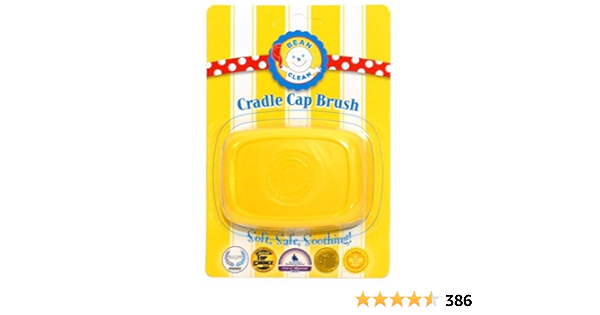 pourty cradle cap massage brush