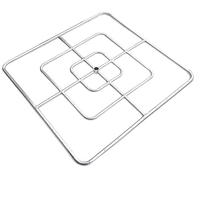 Stanbroil Rect Drop In Fire Pit Pan W H Burner Installed 304