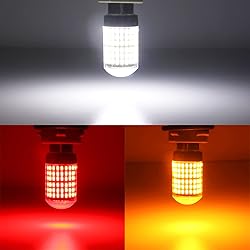 2Pack 1157 LED Brake Light Bulb, 12V-24V BAY15D