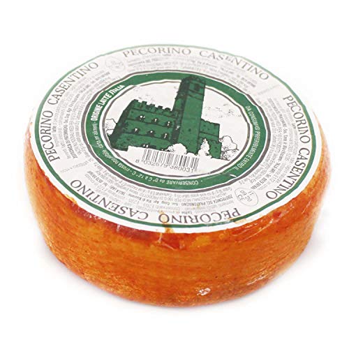 Ganzer Käselaib 800 gr - PECORINO TOSCANO DOP aus CASENTINO - ROSSELLINO - 2 MONATE gereift - Käse aus BERGSCHAFMILCH… – Bild 3
