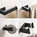 Fapully 4-Piece Bathroom Hardware Accessory Set with 24