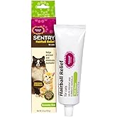 SENTRY PET CARE Sentry Hairball Relief for Cats,Malt Flavor,4.4 Ounces | Prevents &amp; eliminates hairballs; Petromalt intestinal lubricant technology; malt-flavored gel; easy weekly dosing