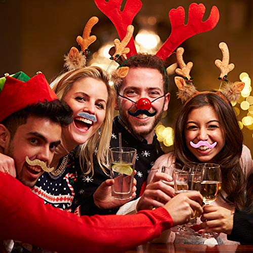 3 MCpinky+Adhesive+Mustaches+Costume+Halloween