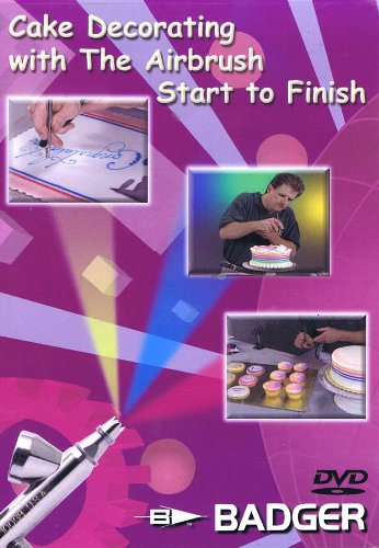 Badger Cake Decorating with Airbrush, DVD