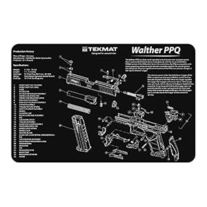 Image of TekMat Gun Cleaning Mat for use with Walther PPQ