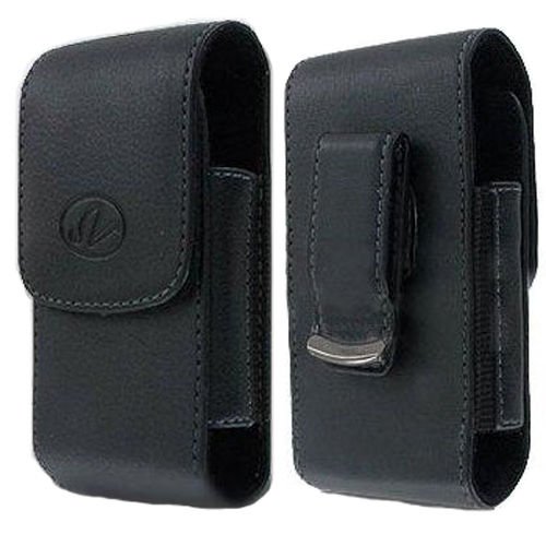 [A4T]Leather Vertical Belt Clip Case Pouch Cover Magnetic Closure for LG A380