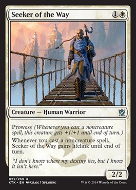 Magic: the Gathering - Seeker of the Way (22/269) - Khans of Tarkir