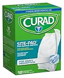 Curad Sitepad, 5 Inches X 9 Inches, 12-Count (Pack of 2)