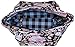 Vera Bradley Women's Cotton Glenna Satchel Purse, Alpine Floral, One Size