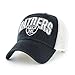 OTS NFL Oakland Raiders Men's Decry Challenger Adjustable Hat, Team Color, One Size