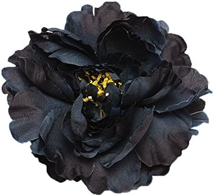 RoyaLily 4.7'' Poney Flower Wedding Hair Accessories Festival Hair Clips and Pin Party Brooch