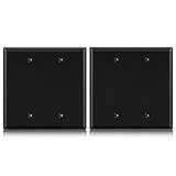 ELEGRP Wall Plate 2-Gang Blank Device Wall