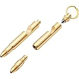 Self Defense Keychain Set - Multitool Keychain - Bottle Opener Keychain with Screwdriver - Made by Solid Brass - 5 in 1 (Gold