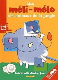 Mon méli-mélo des animaux de la jungle