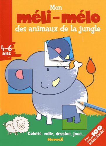 Mon méli-mélo des animaux de la jungle