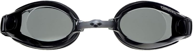 Óculos de natação unissex Zoom X-Fit para adultos, óculos de piscina com lentes grandes, com proteção UV e antiembaçamento, ponte do nariz ajustável, juntas de silicone
