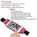 uFashion3C Running Belt Waist Pack for Phone, fits iPhone Xs Max XS X 8 7 6S 6 Plus, Galaxy S9 S8 Plus,S7 Edge, Note 9, 8, 5 - Water Resistant Reflective Fitness Workout Fanny Pack for Men and Women