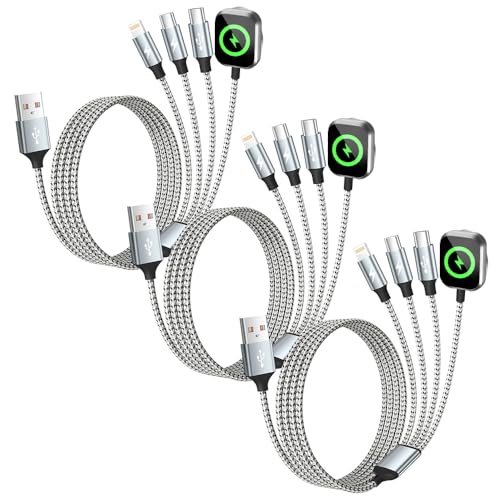 Travel Essentials 4in1 Multi Charging Cable