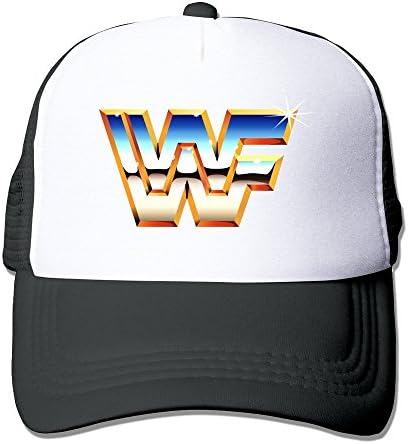 Custom Adult Unisex Wwf 100% Nylon Mesh Caps One Size Fits Most Adjustable Mesh Cap