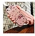 Victorlan for iPhone 8 Plus Bling Cartoon Cat Case for iPhone 7 Plus/iPhone 8 Plus Bling TPU Cover Cute Funda Coque Case (Pink)