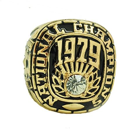 for YIYICOOL fans' collection 1979 Alabama Chau championship rings size 11