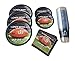 Super Bowl 51 Party Supplies Pack for 24 Guests Including Dinner Plates, Appetizer/Dessert Plates, Napkins & Cups