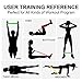 Resistance Bands Exercise Set of 5 12inch Workout Loop Mini Bands with 100% Natural Latexl for Workout and Physical Therapy