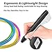 TECBOSS 3D Pen for Kids, STEM Toys 3D Printing Pen Mini Printer Drawing Pen Arts and Crafts Supplies with Free Refill Filament, Best Toy Birthday Gifts Toys for Boys Girls Teens Adults