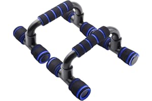 LANGRAY Push Up Board, Enhanced Multi-function Foldable Push Up Bar with Resistance Bands, Portable Strength Training Equipment, Push Up Handles for Perfect Pushups, Professional Push Up Workout Equipment for Home Gym