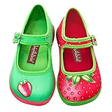 Hot Chocolate Design Mini Chocolaticas Strawberry Girls Mary Jane Flat