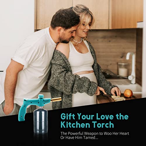 Kitchen Blow Torch for Cooking, Grill Gun Sous Vide Torch Fit All