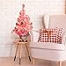 B bangcool Pink Christmas Tree Mini Christmas Tree Artificial Christmas Tree for Table and Desk Tops