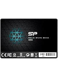 Silicon Power 240GB SSD S55 TLC (SLC Cache Performance Boost) SATA III 2.5" 7mm (0.28") Internal Solid State Drive- Free-download SSD Health Monitor Tool Included (SP240GBSS3S55S25AE)