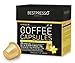 Bestpresso Coffee for Nespresso Original Machine 120 pods Certified Genuine Espresso Flavored Pack Vanilla Pods Compatible with Nespresso Original 60 Days Satisfaction Guarantee
