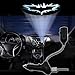 Komingo Sold Multifunction Car Dome Lamp Work As USB Car Charger & Projector Lights with Cold Blue Bat Batman Projection Films