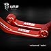 MZS CNC Pivot Brake Clutch Levers for Honda CRF250L CRF250M 2012-2017 (Red)